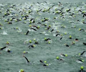 2222 Athlets starting at the Ironman ZÃ¼rich 2009
